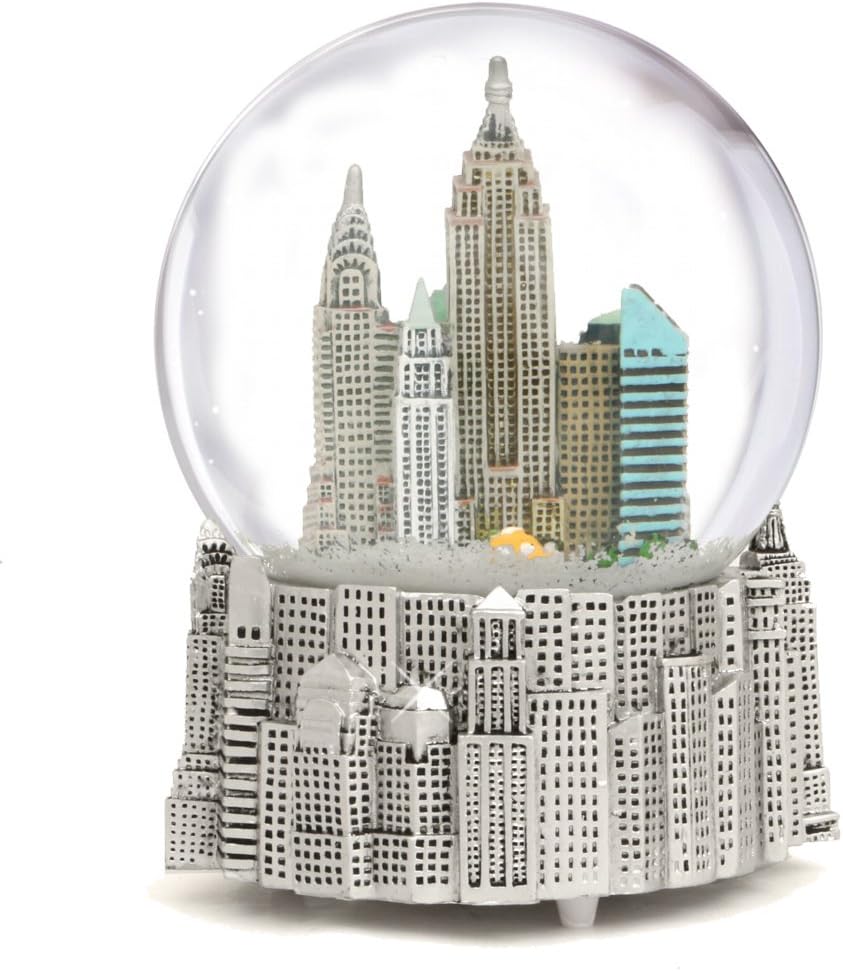 City Skyline Brand New York City Skyline Snow Globe
