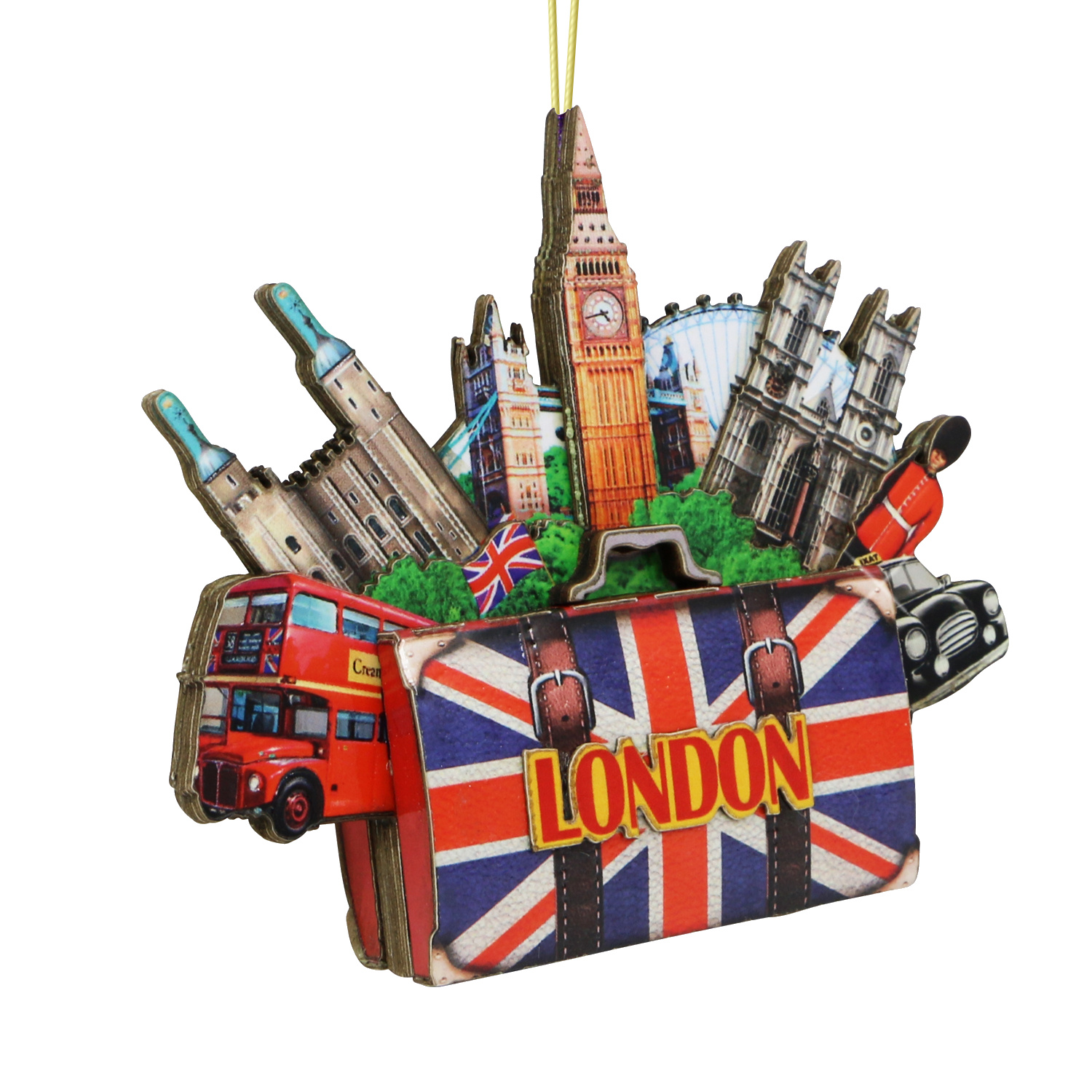 3D London Christmas Ornament - Thumbnail 4