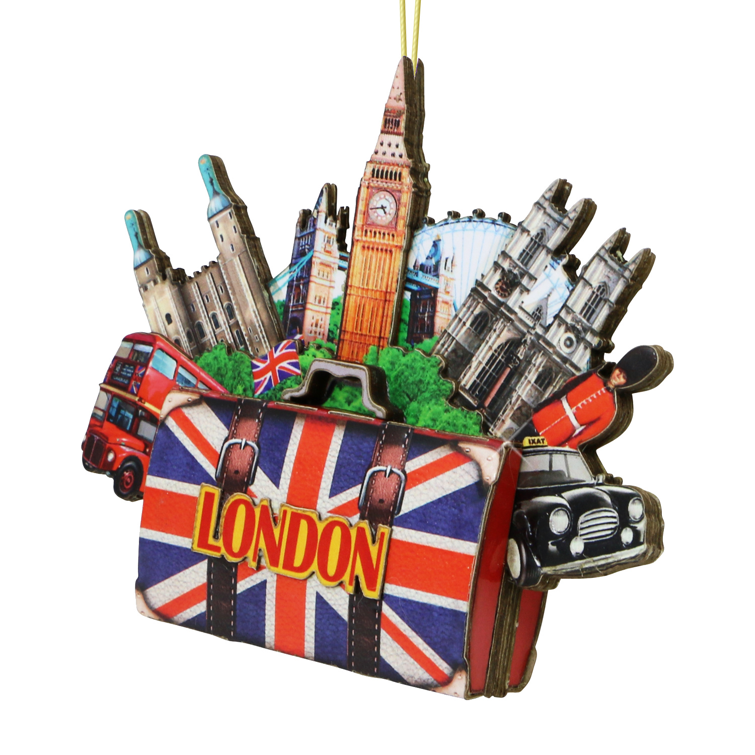 3D London Christmas Ornament - Thumbnail 3