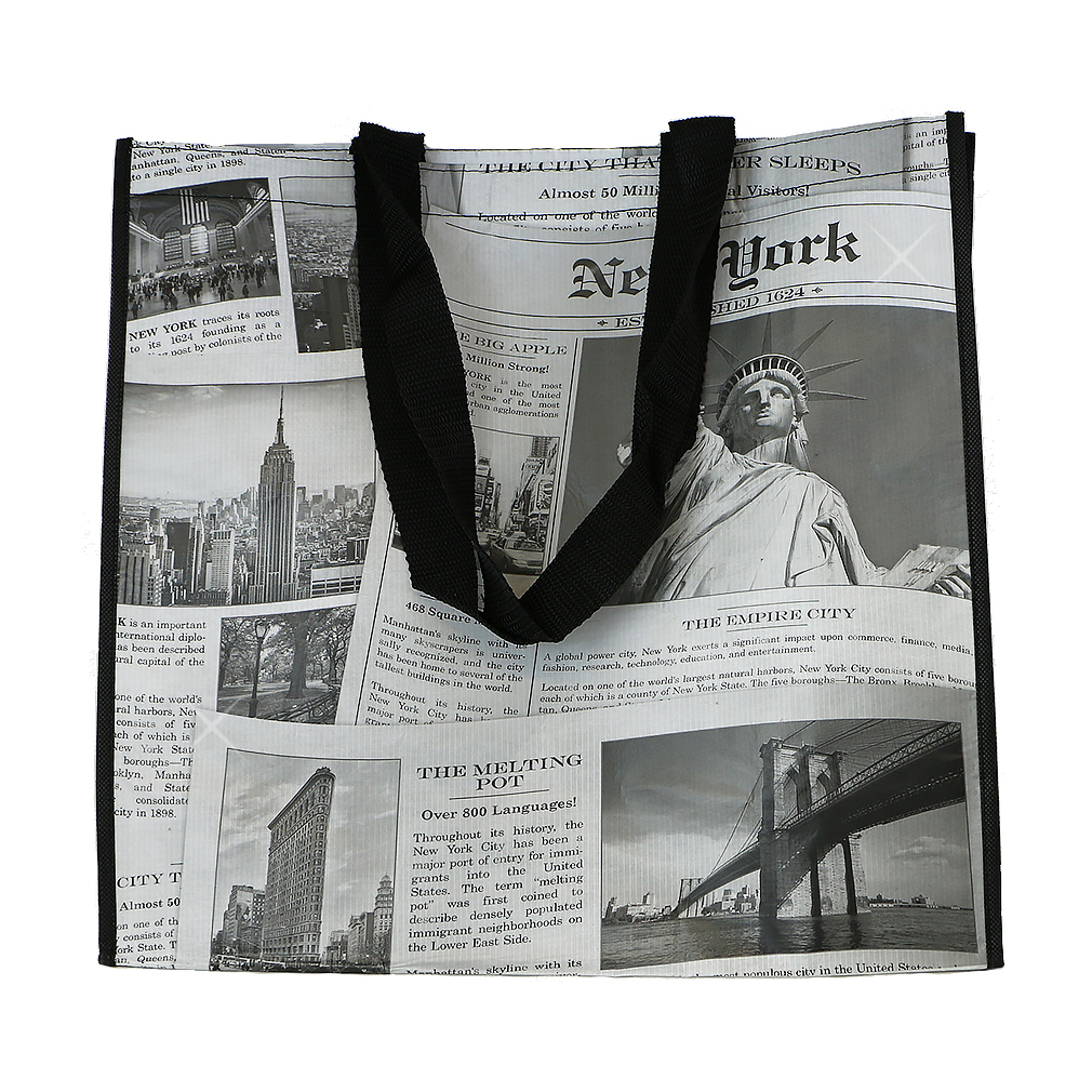 CLESSTE】BIG NEWS PAPER TOTE｜ファッション