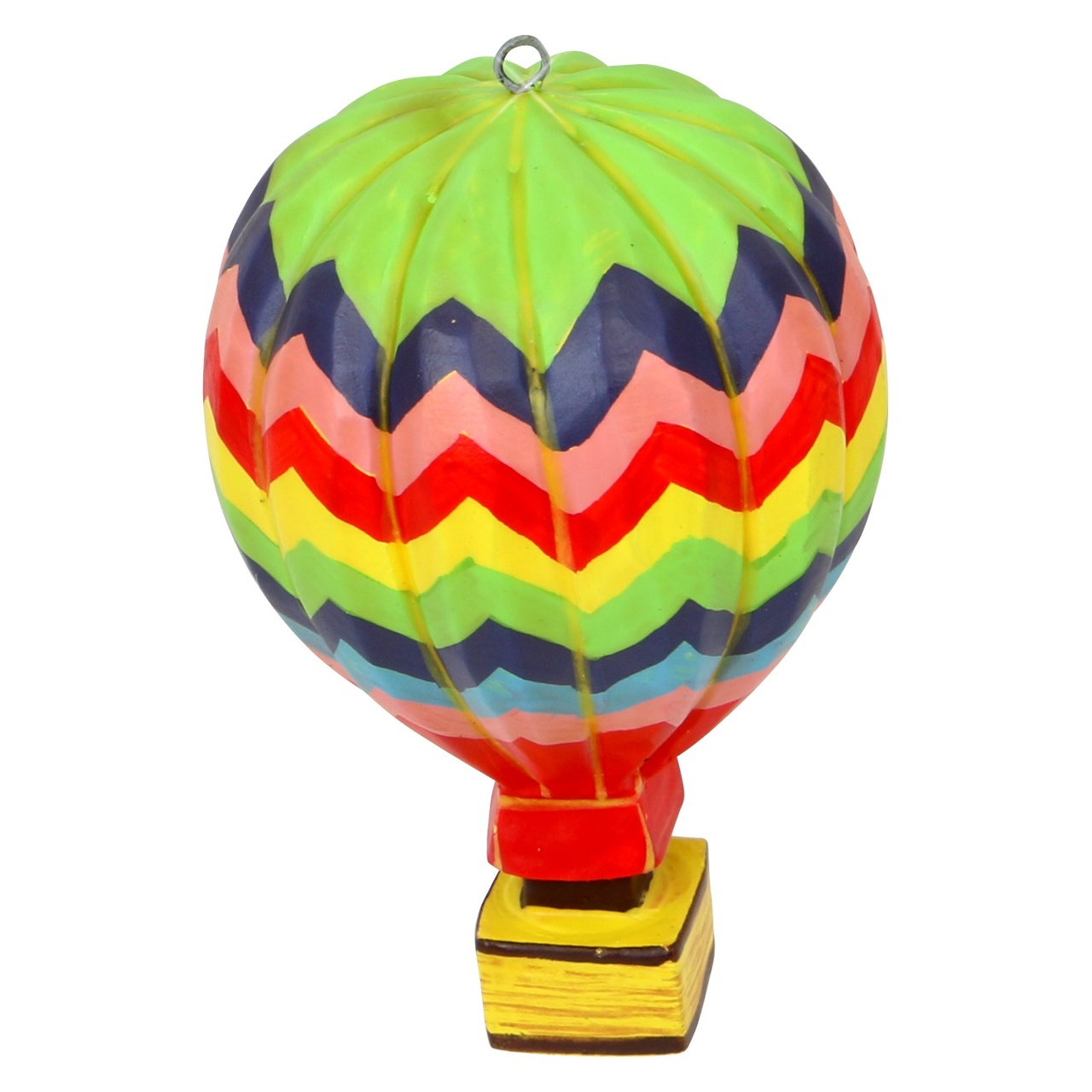 Hot Air Balloon Christmas Ornaments Set of 3