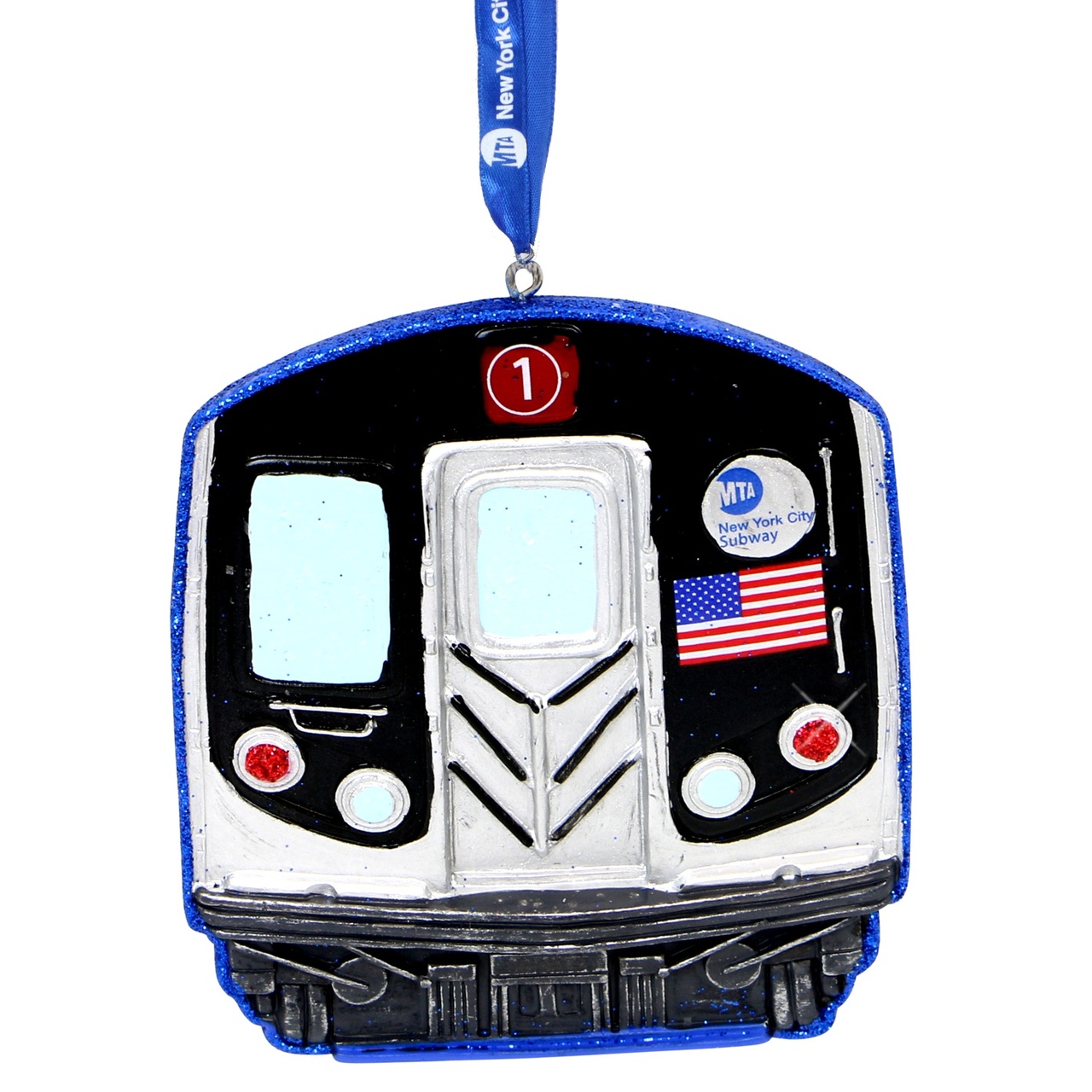 NYC Subway Car Christmas Ornament