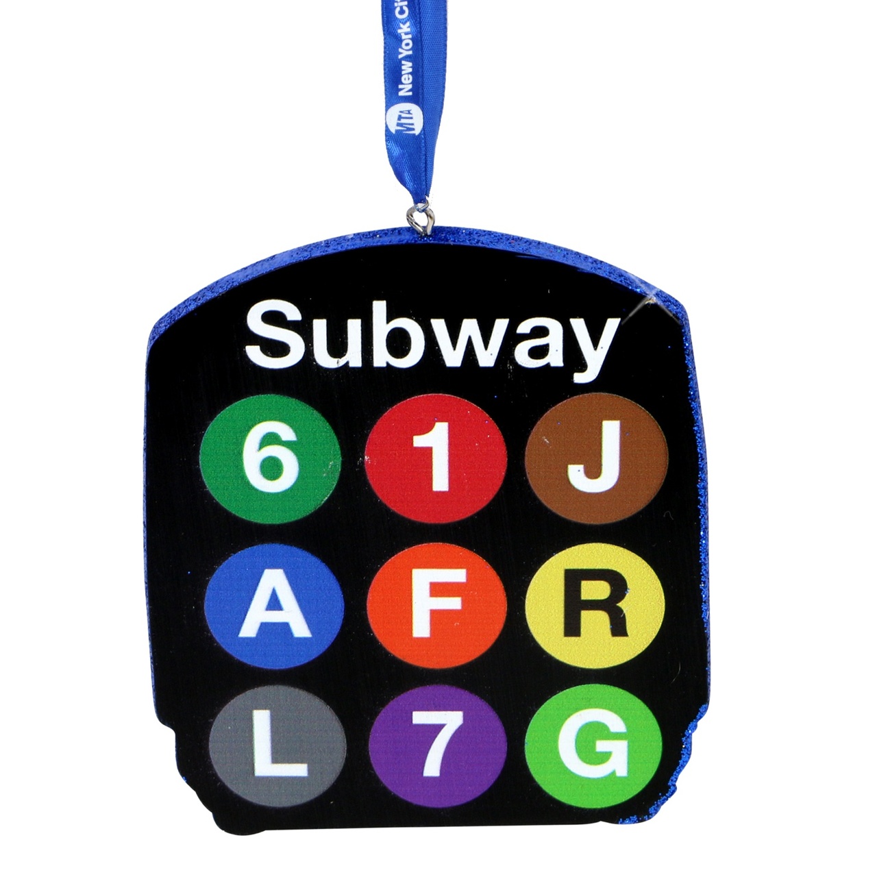 NYC Subway Car Christmas Ornament - Thumbnail 5