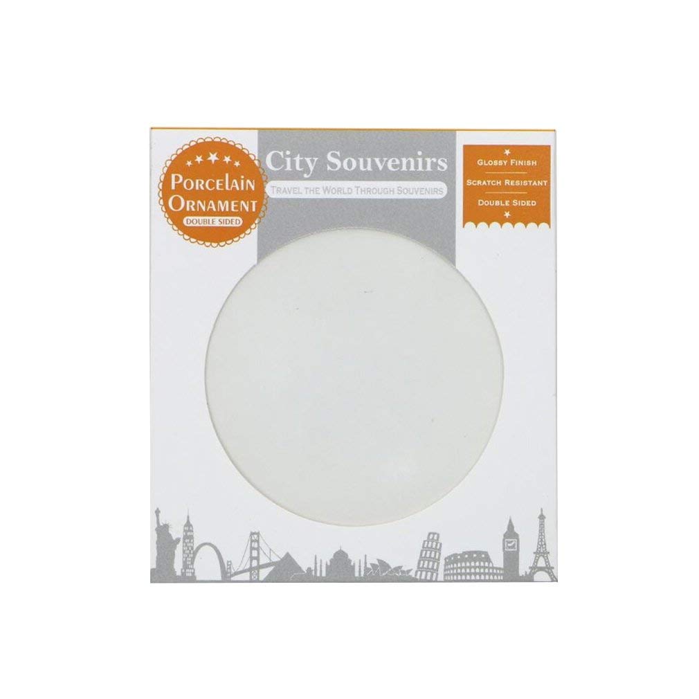 Zion National Park Christmas Ornament Porcelain Double Sided