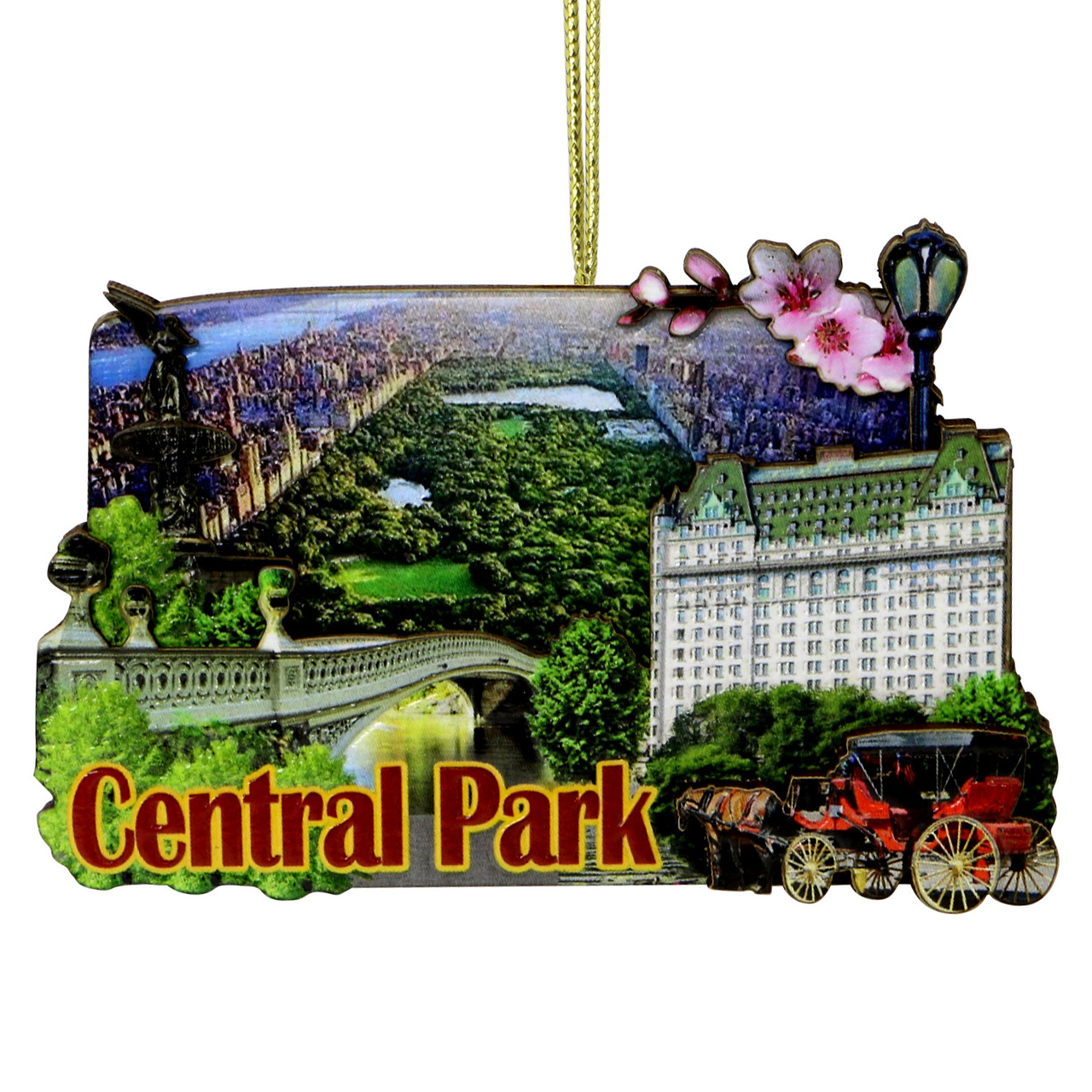 City Skyline Brand Central Park Ornament - Thumbnail 2
