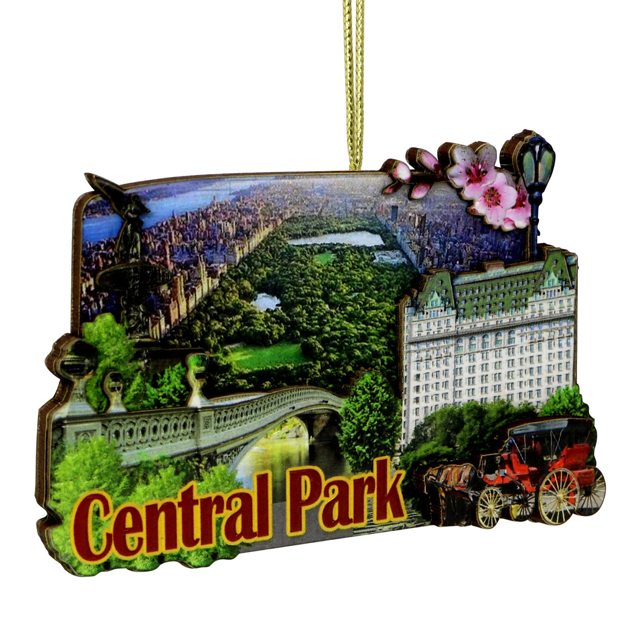City Skyline Brand Central Park Ornament - Thumbnail 3