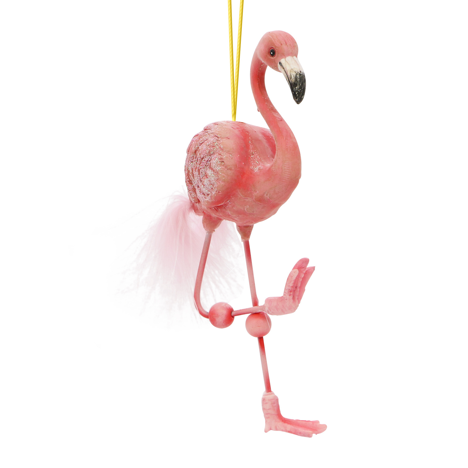 Flamingo Christmas Ornament - Thumbnail 4