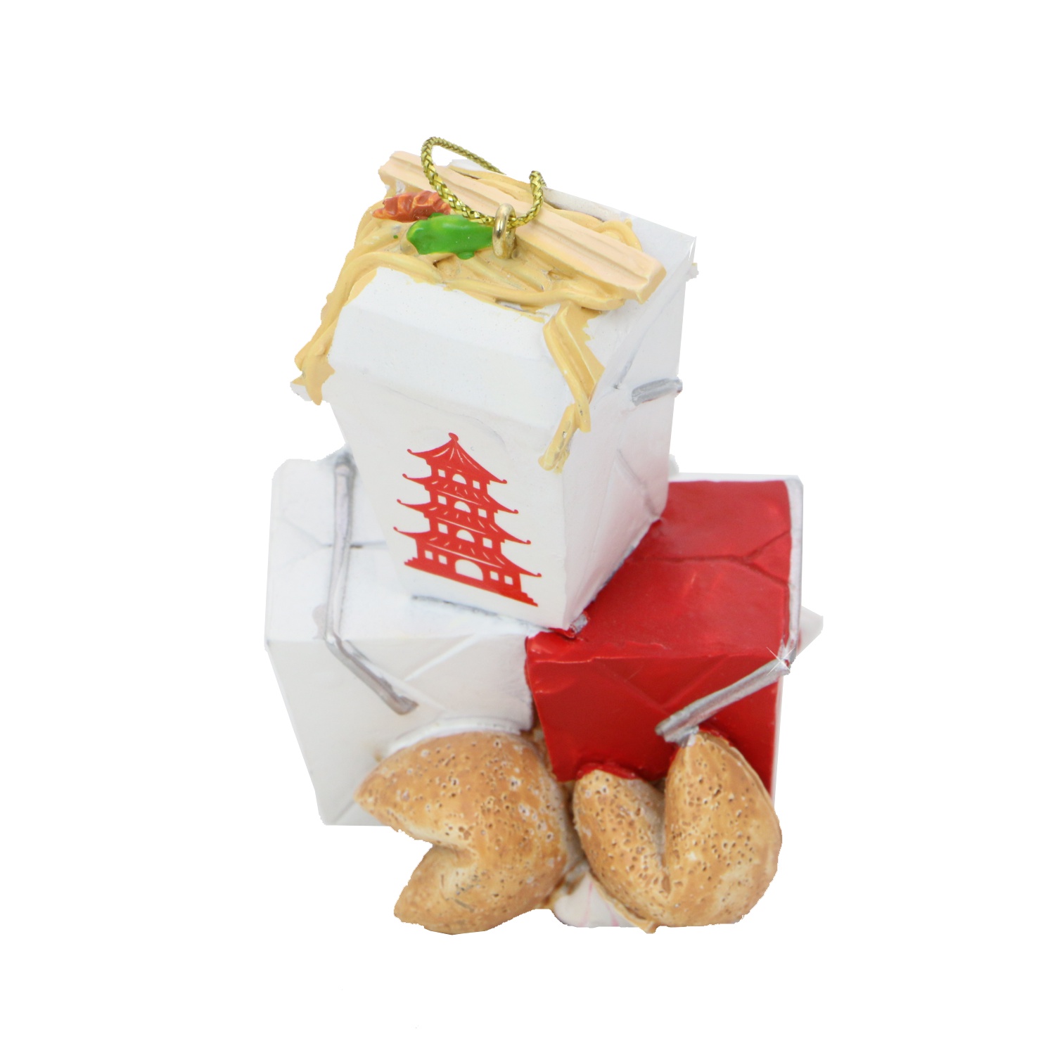 Chinese Take-Out Christmas Ornament