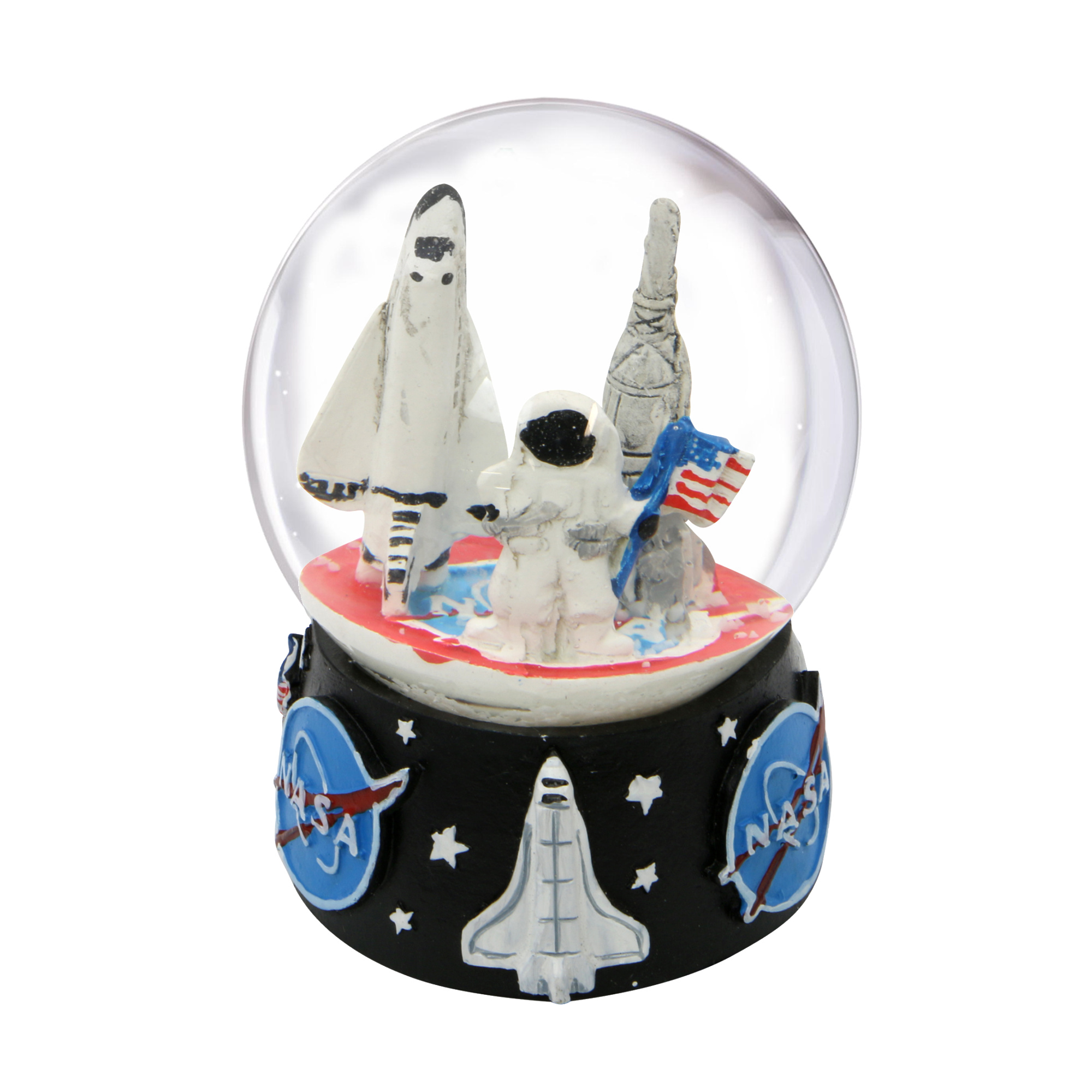 Houston Texas Astronaut and Space Shuttle 3D Magnet