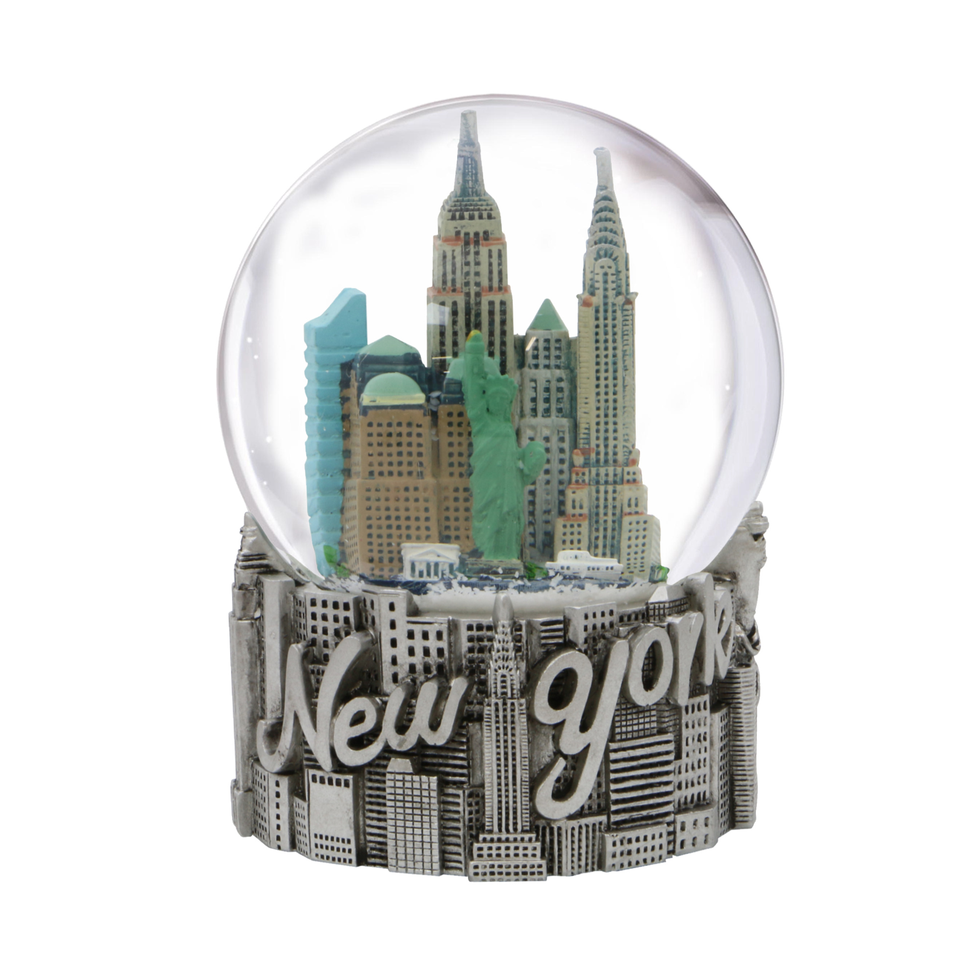 City Skyline Brand New York City Snow Globe - Thumbnail 4