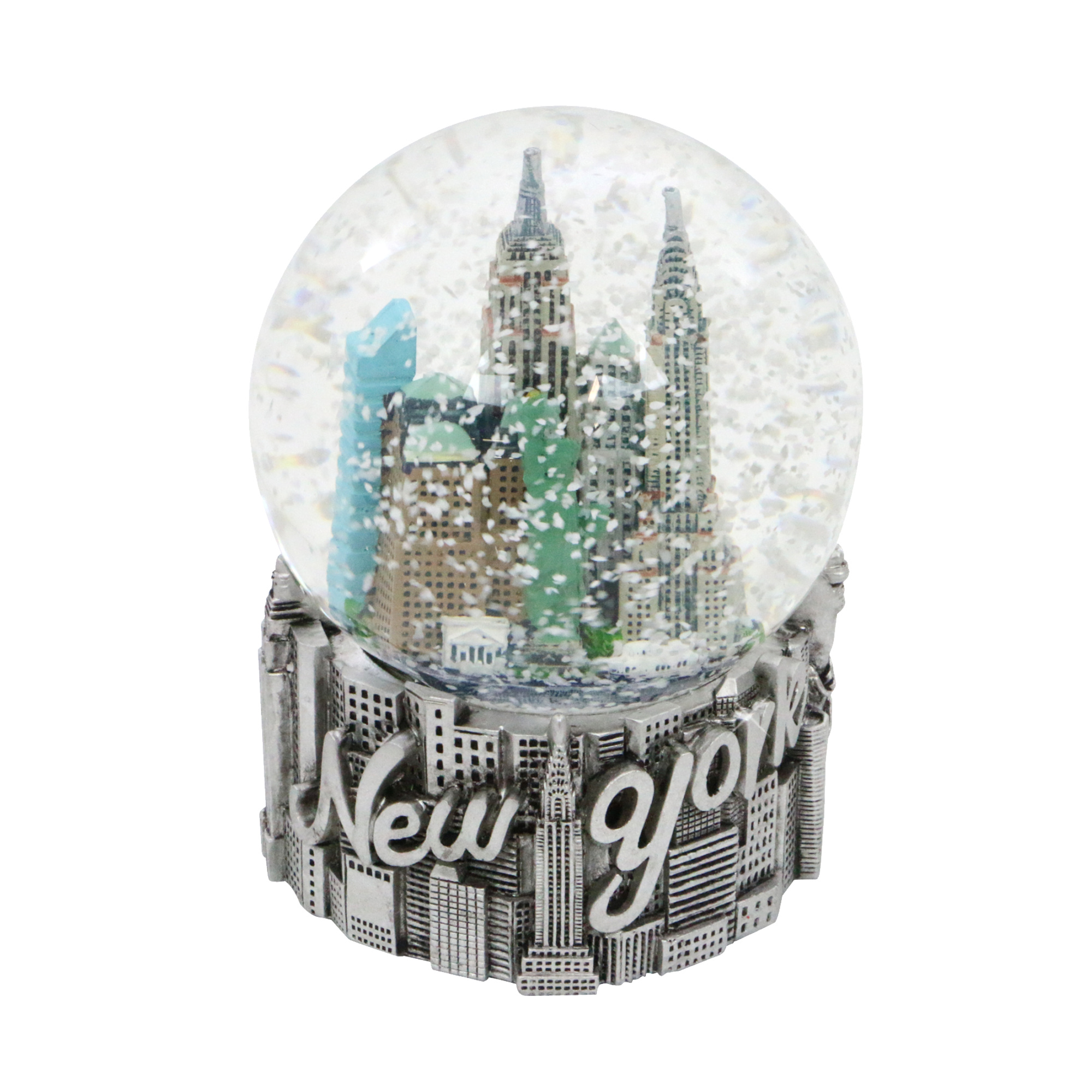 City Skyline Brand New York City Snow Globe - Thumbnail 3