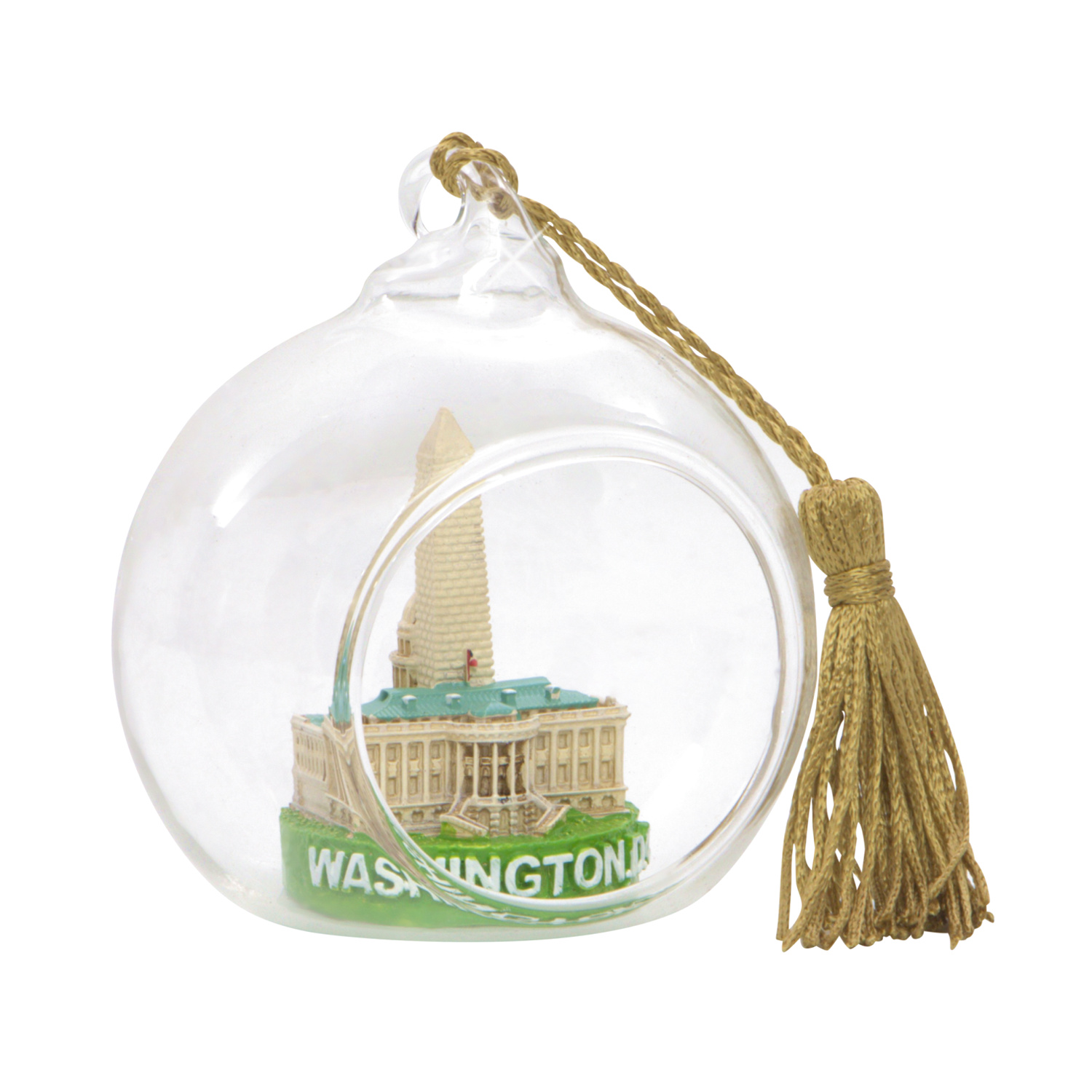Mini Skyline Washington DC Christmas Ornament - Thumbnail 2