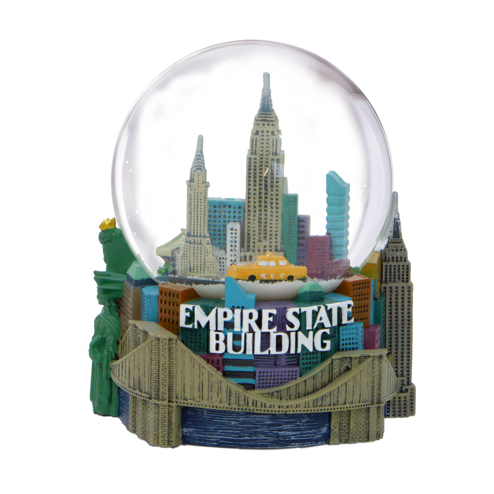 City Skyline Brand Snow Globe