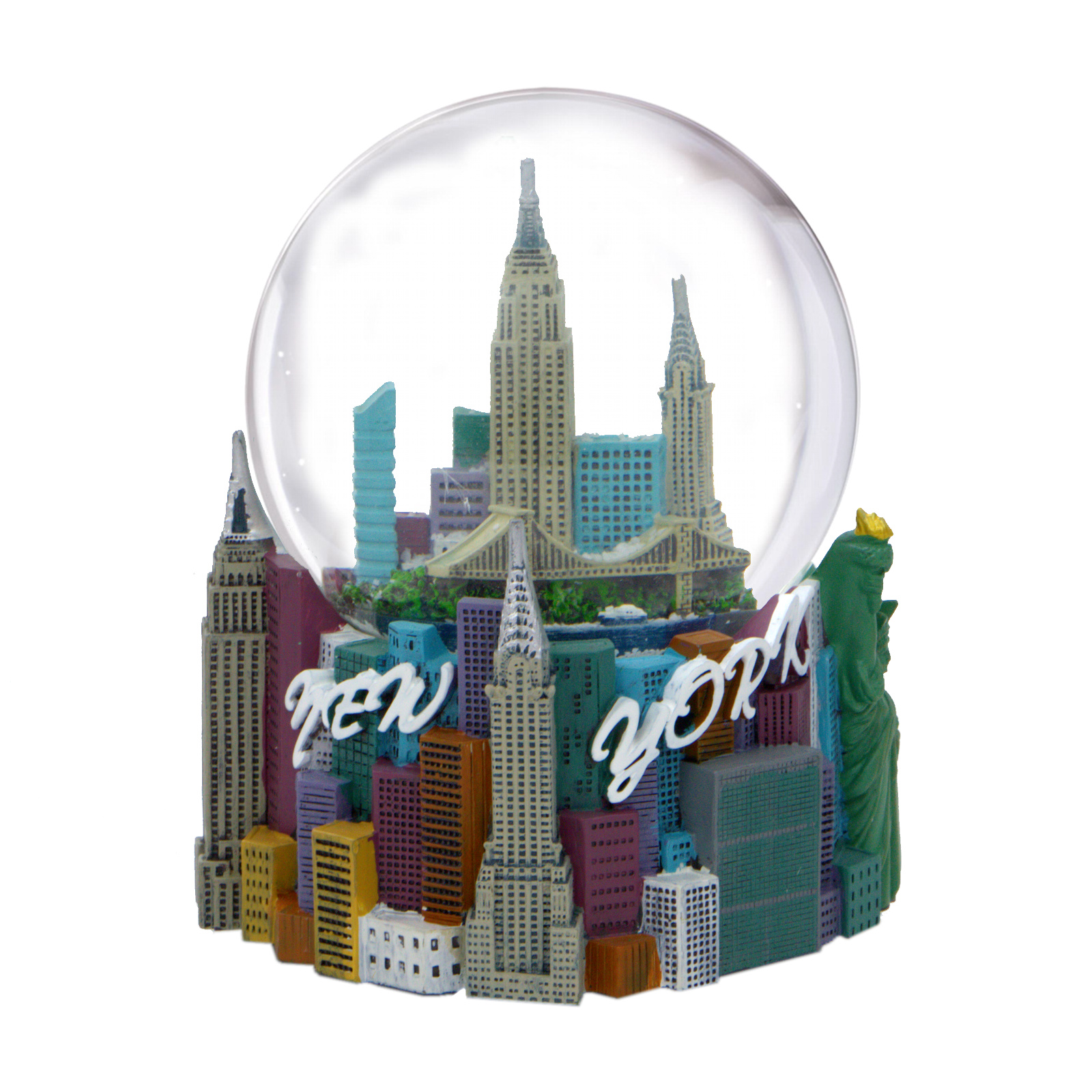 City Skyline Brand Snow Globe - Thumbnail 2
