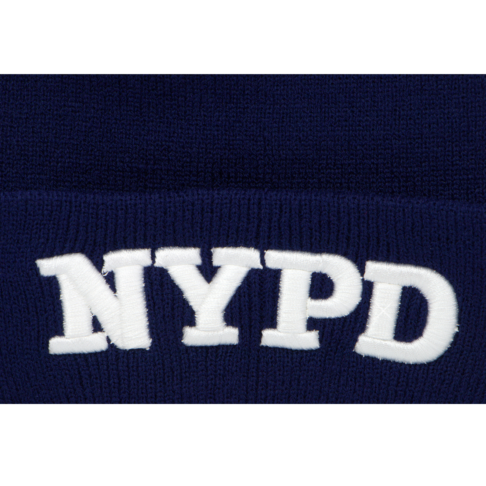 NYPD Beanie Navy Blue Knit Hat