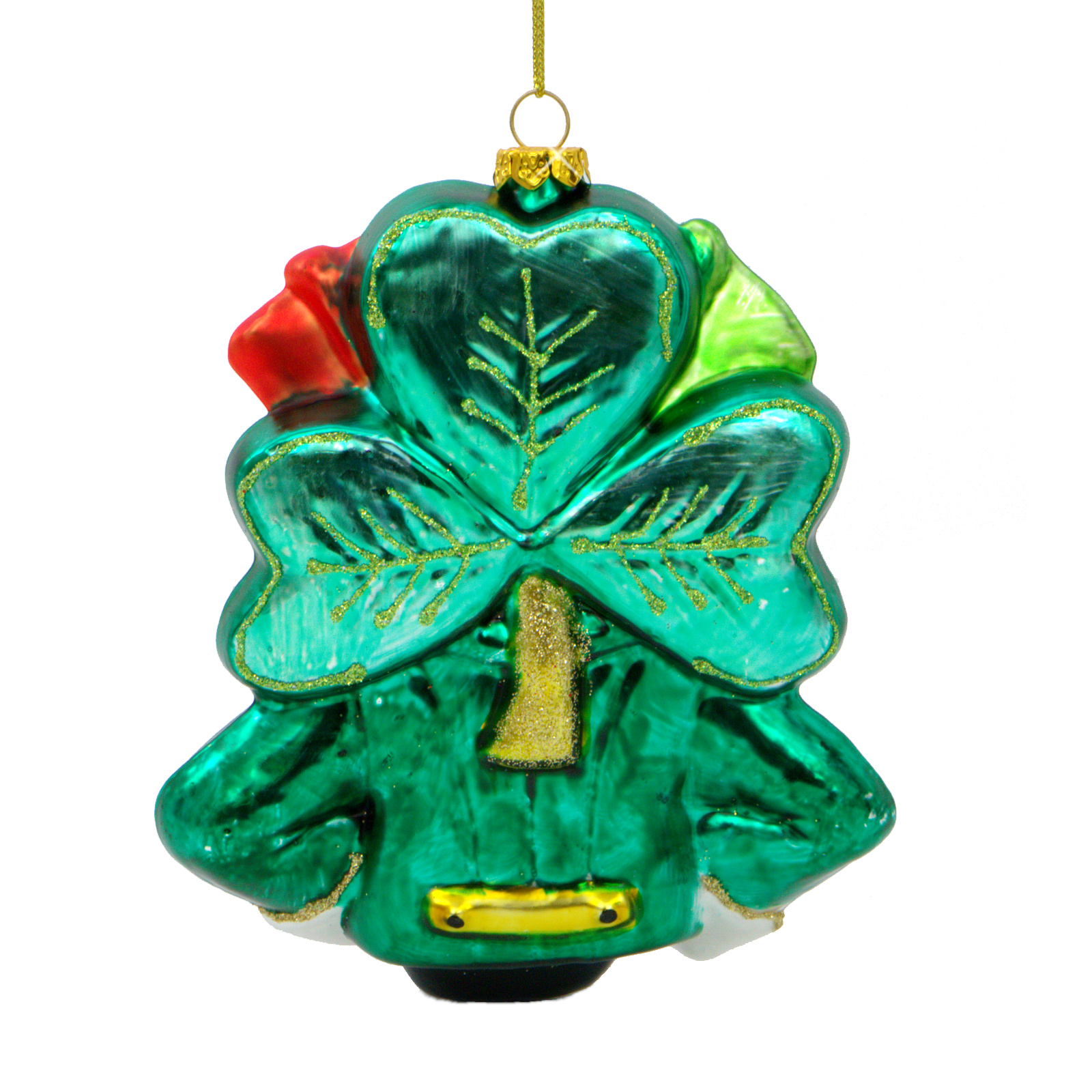 Ireland Christmas Ornament Santa