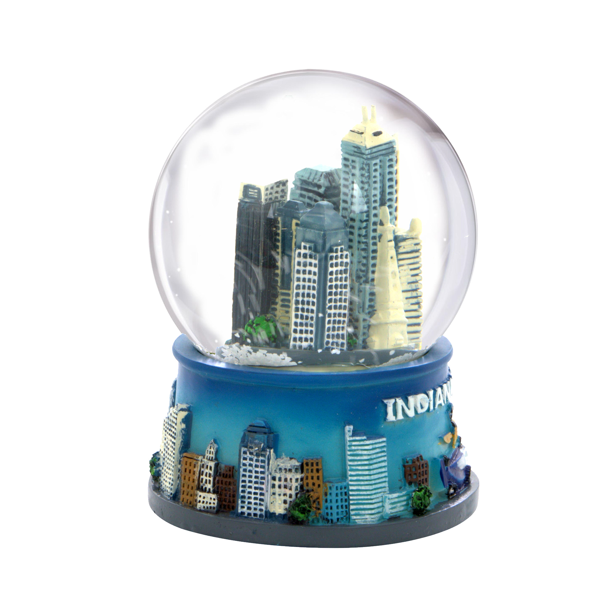 Indianapolis Skyline Snow Globe 3.5 Inches