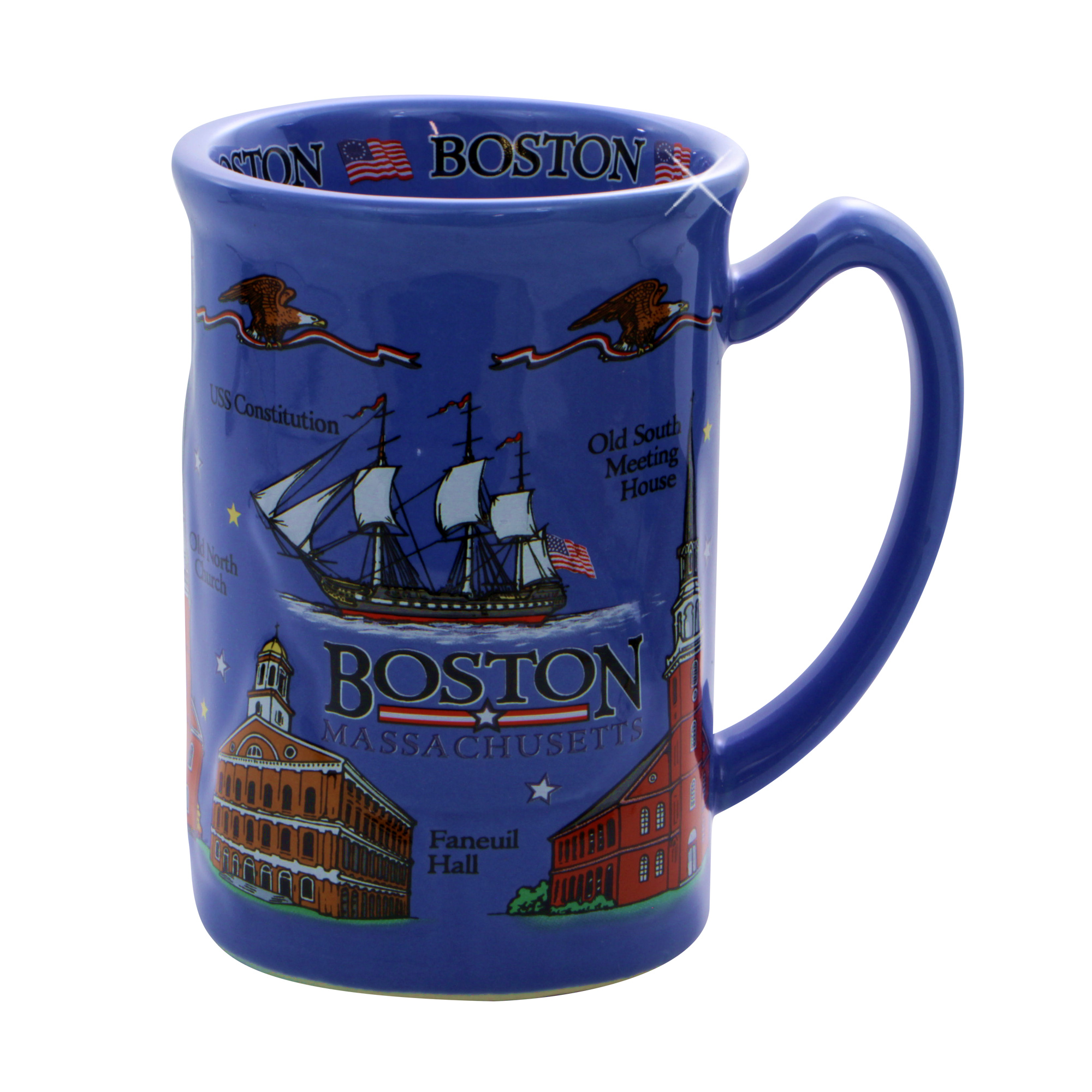 Starbucks Coffee Mug, You Are Here Collection, Boston, 14 Oz