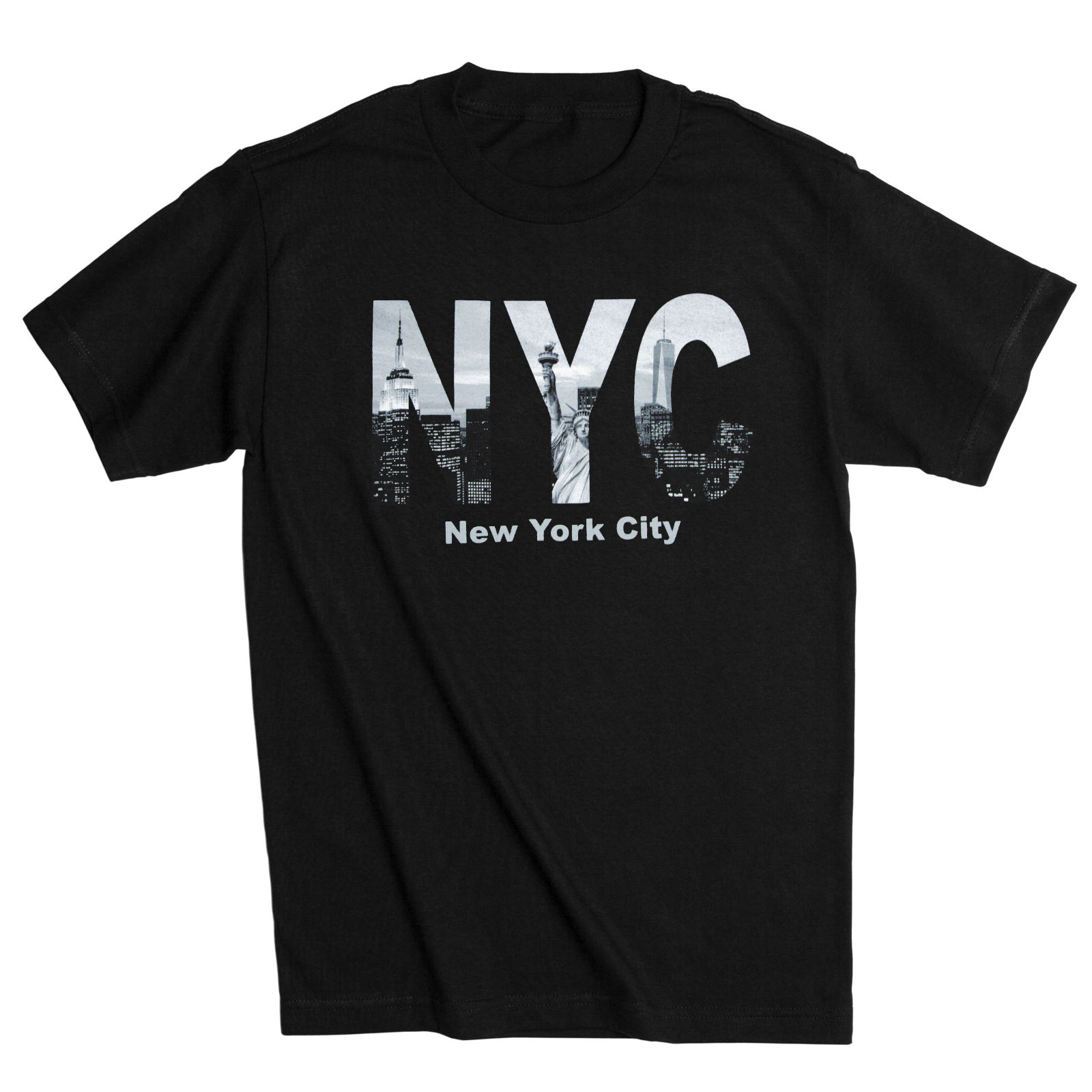 Black NYC Skyline T-Shirt