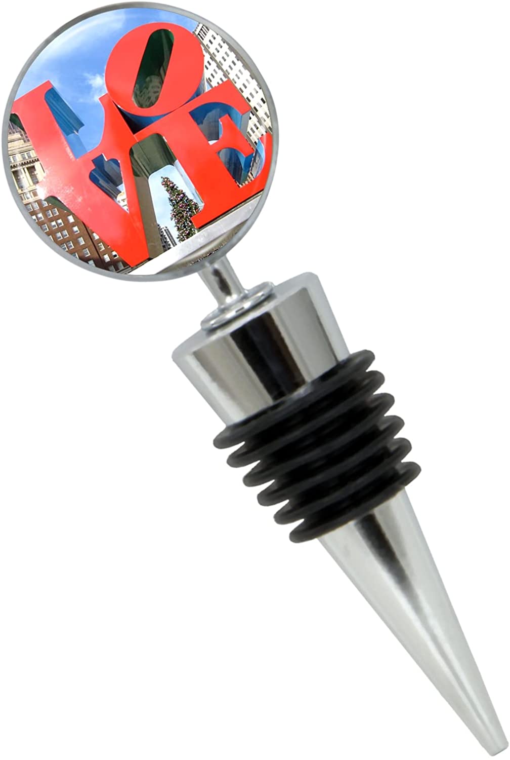 Philadelphia Wine Bottle Stopper in Gift Box - Thumbnail 2