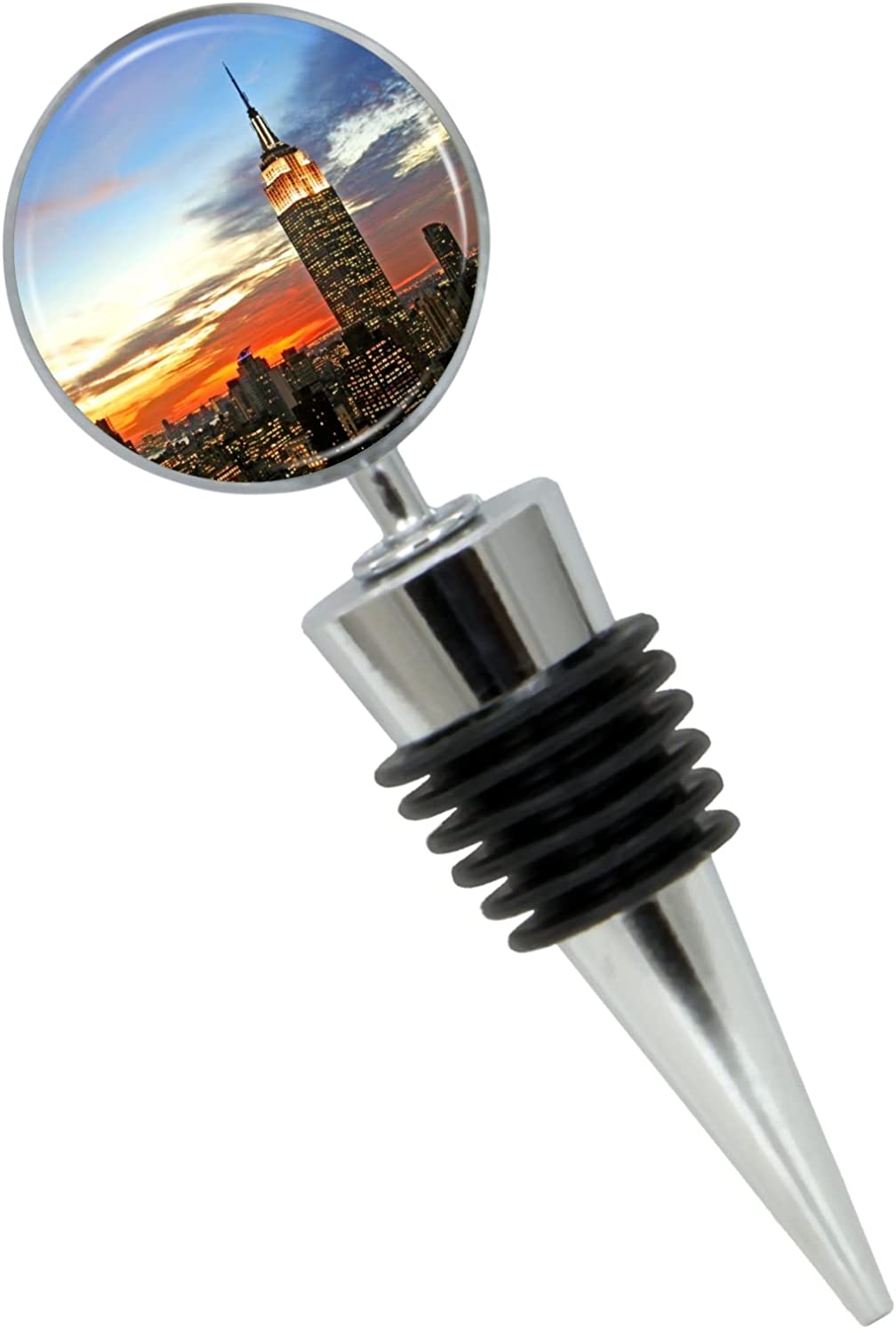Empire State Building Wine Bottle Stopper in Gift Box - Thumbnail 2