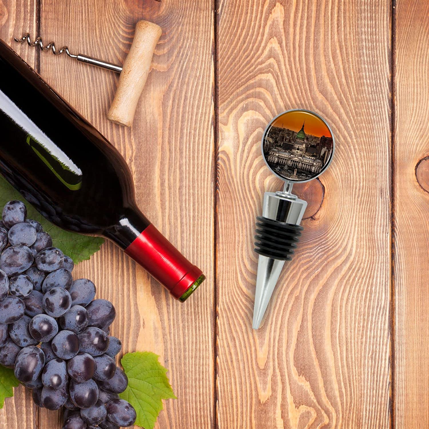 Buenos Aires Wine Bottle Stopper in Gift Box - Thumbnail 5