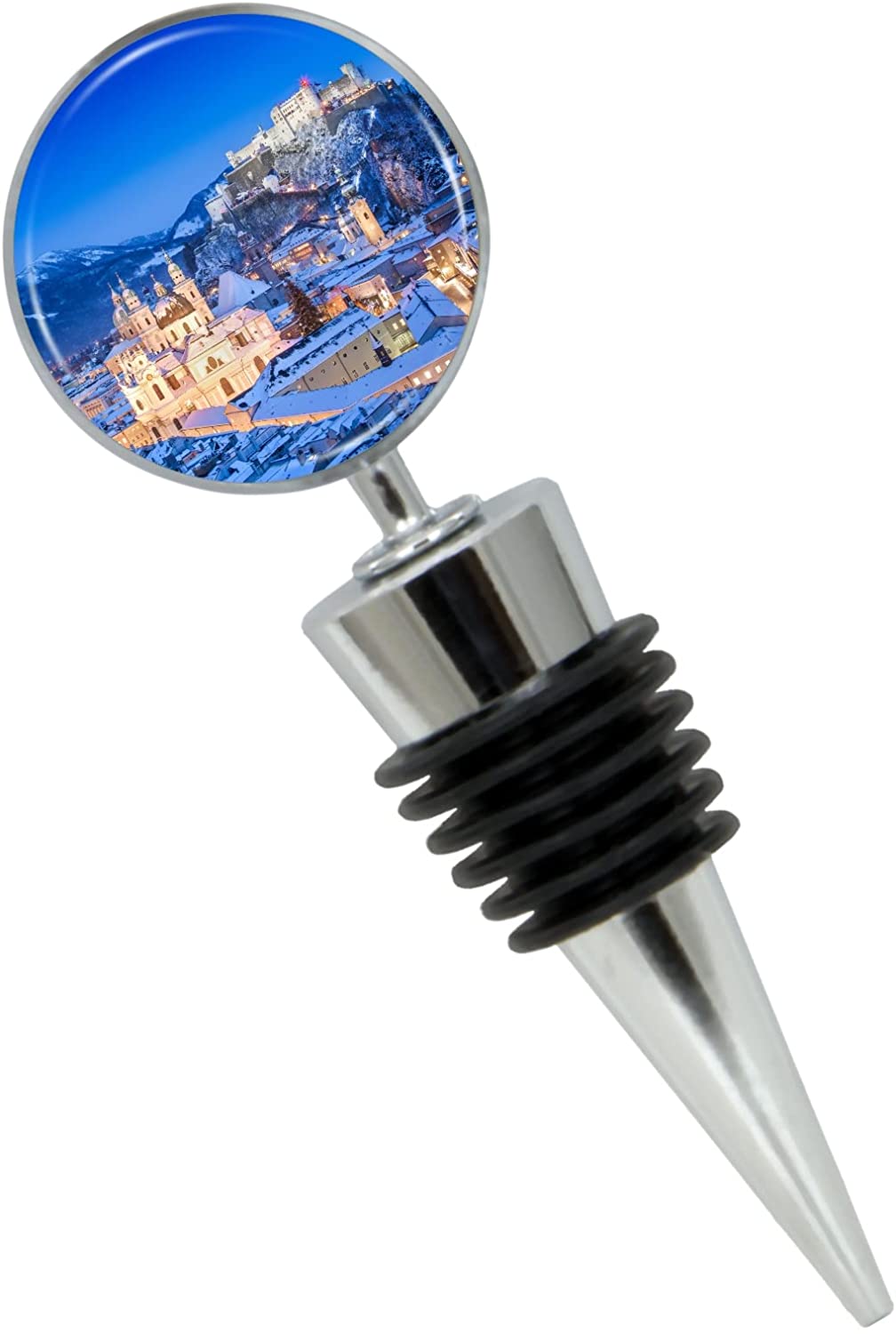 Salzburg Austria Wine Bottle Stopper in Gift Box - Thumbnail 2