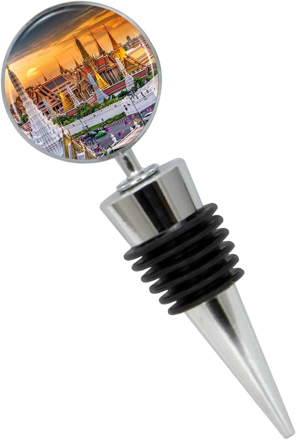 Bangkok Thailand Wine Bottle Stopper in Gift Box - Thumbnail 5