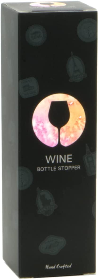 Spiral Galaxy Wine Bottle Stopper in Gift Box - Thumbnail 3