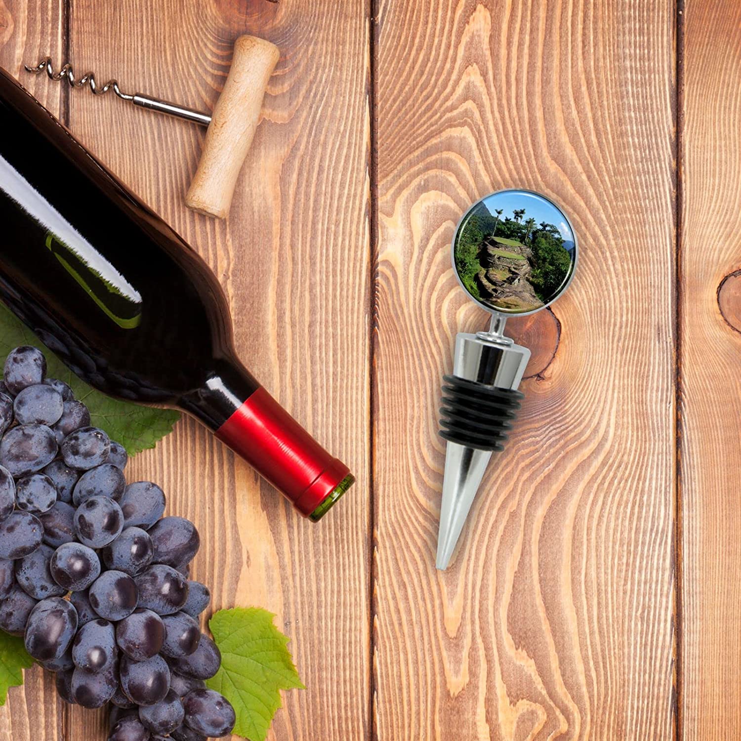 Columbia Lost City Wine Bottle Stopper in Gift Box - Thumbnail 5