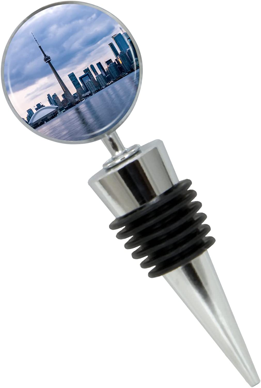 Toronto Ontario Canada Wine Bottle Stopper in Gift Box - Thumbnail 2