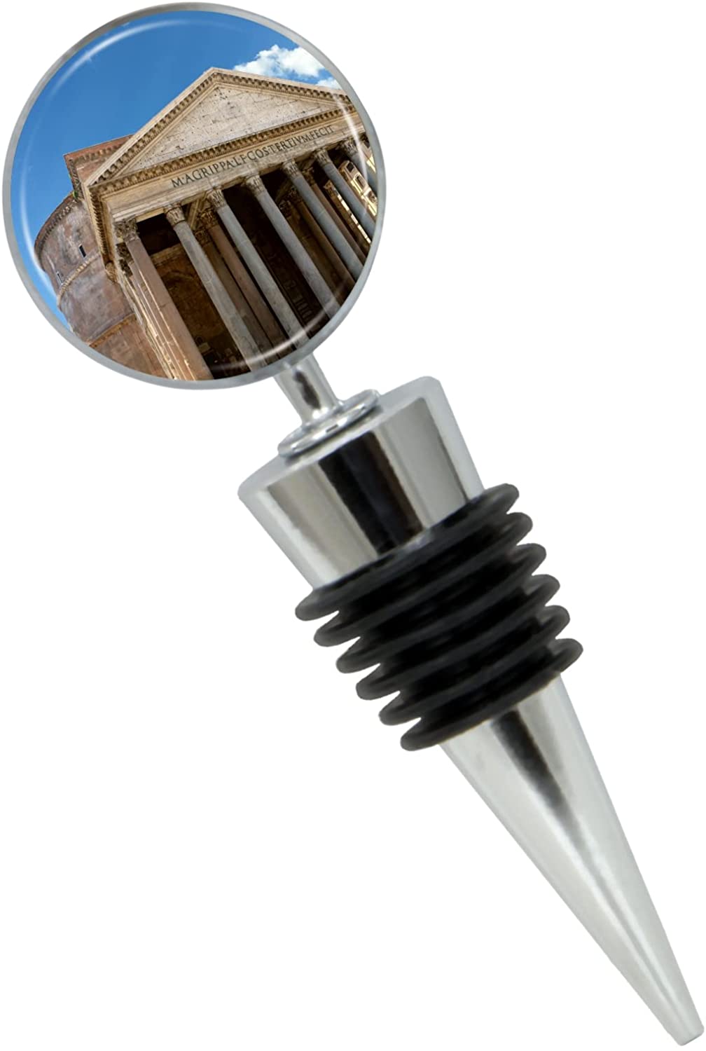 Rome Pantheon Wine Bottle Stopper in Gift Box