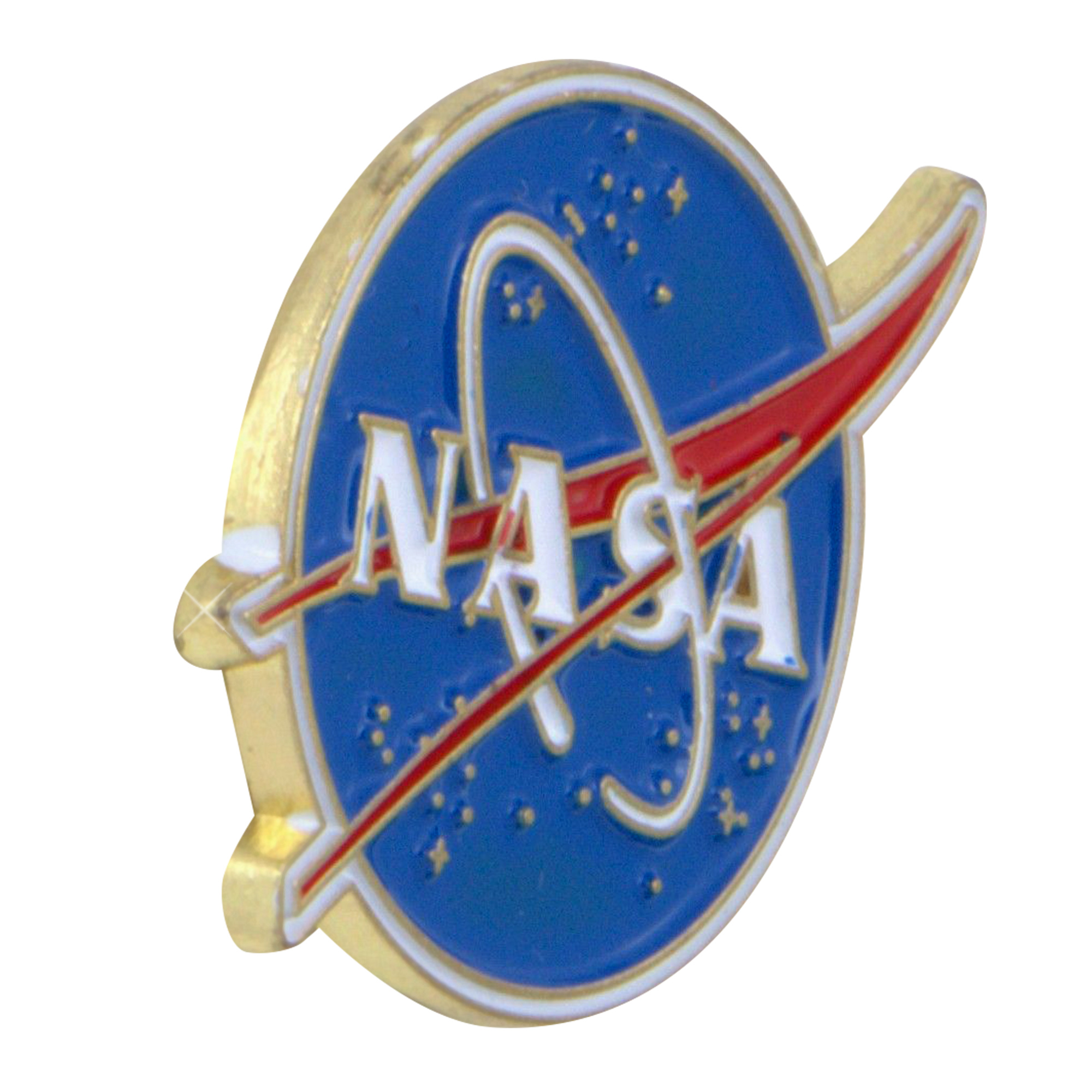 NASA Lapel Pin Metal 1in