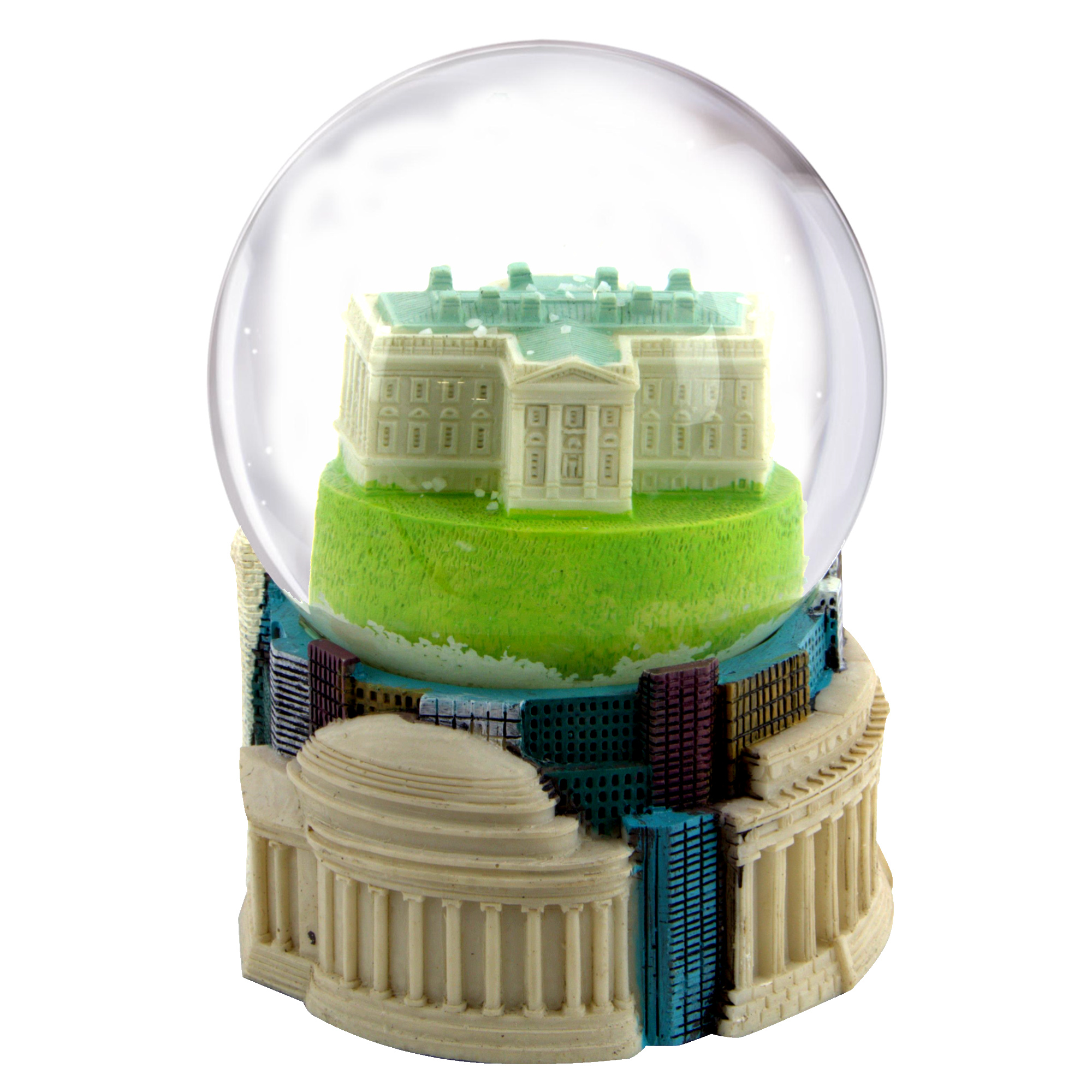 DC White House Snow Globe 3.5in