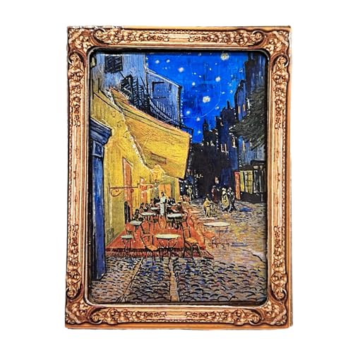Van Gogh Cafe Terrace Magnet 3.25 IN - 3 Inches/Multi Color - 3
