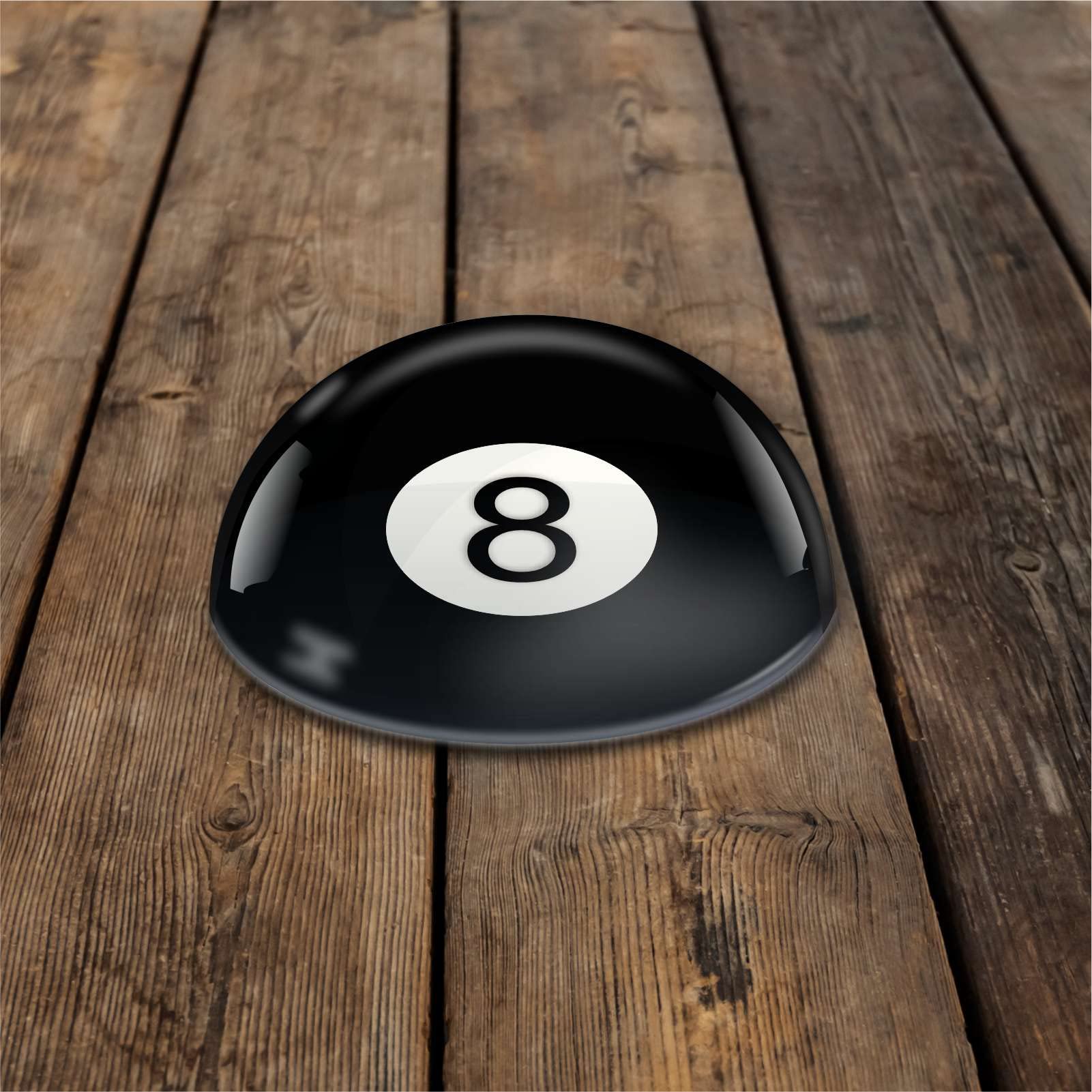 Eight Ball Paperweight
