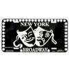 Broadway License Plate