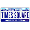 Times Square License Plate