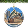 Porcelain Australia Sydney Opera House Christmas Ornament