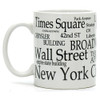 White New York City Mug