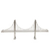 Golden Gate Bridge Wire Model and Statue