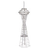 Seattle's Space Needle Replica Wire Model and Statue