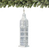 Silver Big Ben Christmas Ornament