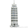 Silver Leaning Tower of Pisa Ornament