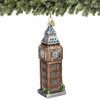 Glass London Big Ben Christmas Ornament