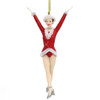 NYC Glass Rockette Christmas Ornament