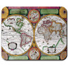 Vintage Antique World Map Mousepad