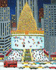 Rockefeller Center Scene Art