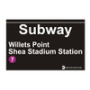 Willets Point Subway Station Shea Stadium Magnet