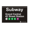 42nd Street Subway Station Grand Central Magnet